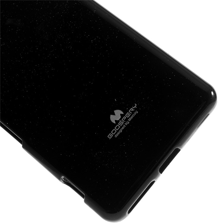 MERCURY GOOSPERY Glittery Powder TPU Cover for Sony Xperia XA/Dual - Black-4