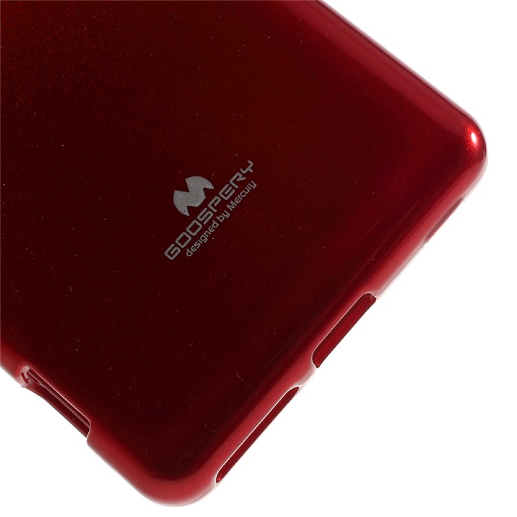 MERCURY GOOSPERY Glittery Powder TPU Shell for Sony Xperia XA/Dual - Red-4