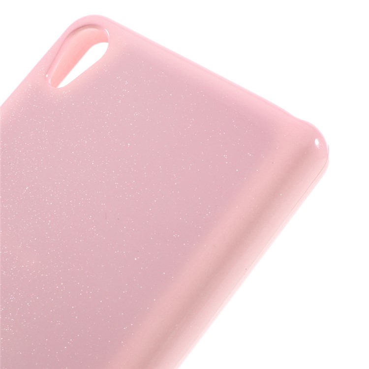 MERCURY GOOSPERY Glittery Powder TPU Phone Cover for Sony Xperia XA/Dual - Pink-3