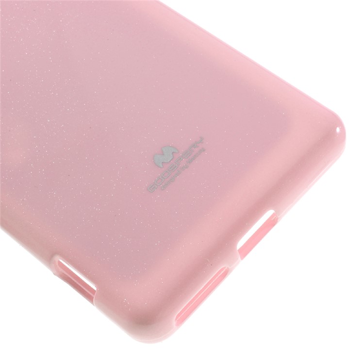 MERCURY GOOSPERY Glittery Powder TPU Phone Cover for Sony Xperia XA/Dual - Pink-4