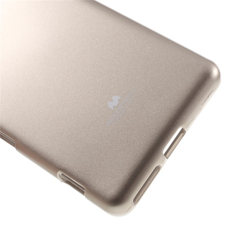 MERCURY GOOSPERY Flash Powder TPU Back Cover for Sony Xperia XA/Dual - Champagne Gold-4