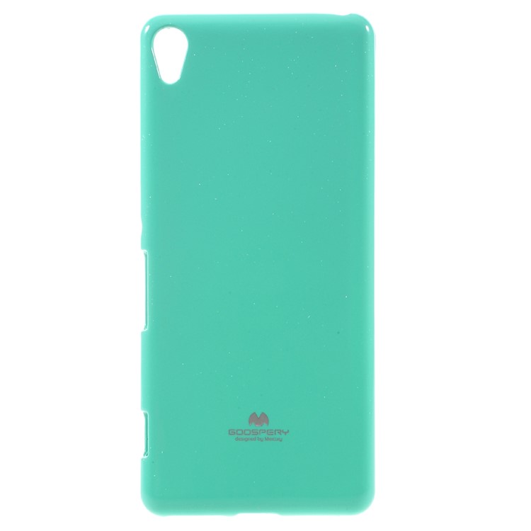 MERCURY GOOSPERY Glittery Powder TPU Cover for Sony Xperia XA/Dual - Cyan-1