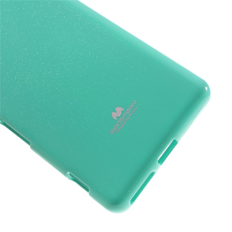 MERCURY GOOSPERY Glittery Powder TPU Cover for Sony Xperia XA/Dual - Cyan-4