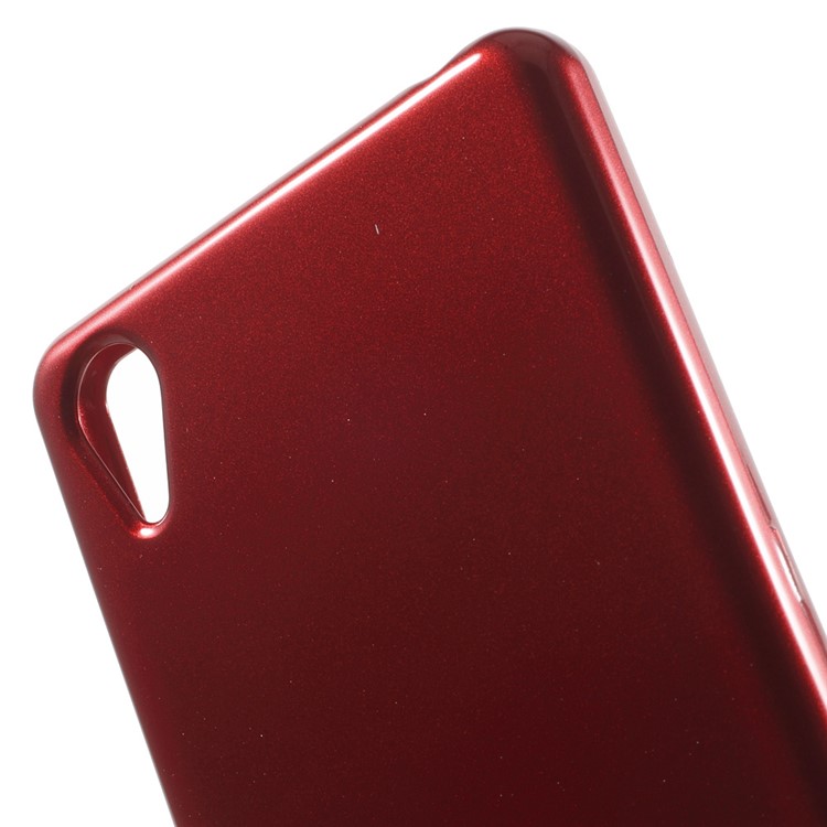 MERCURY GOOSPERY Glittery Powder TPU Case for Sony Xperia X Performance - Red-5