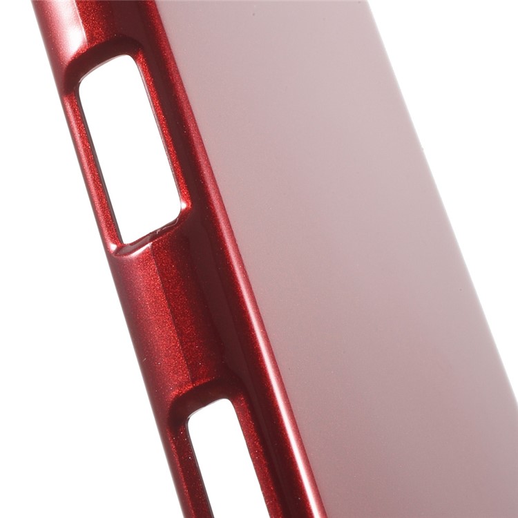 MERCURY GOOSPERY Glittery Powder TPU Case for Sony Xperia X Performance - Red-6