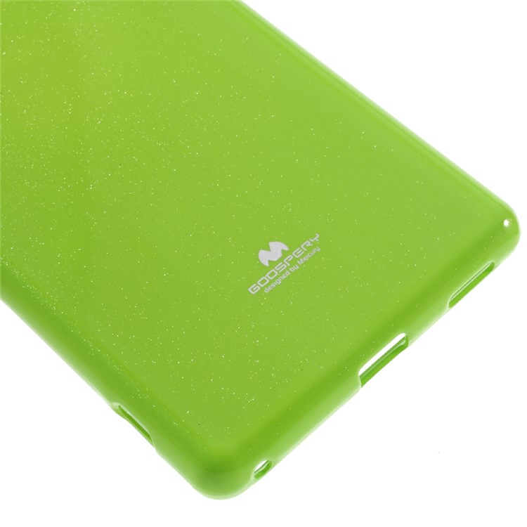 MERCURY GOOSPERY Glitter Powder TPU Phone Case for Sony Xperia XA Ultra - Green-4
