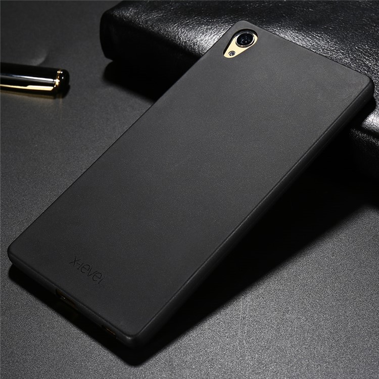 X-LEVEL Guardian Series Matte TPU Case for Sony Xperia Z5 Premium / Premium Dual - Black-3