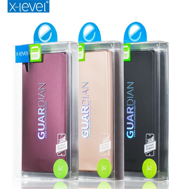 X-LEVEL Guardian Series Matte TPU Case for Sony Xperia Z5 Premium / Premium Dual - Black-7