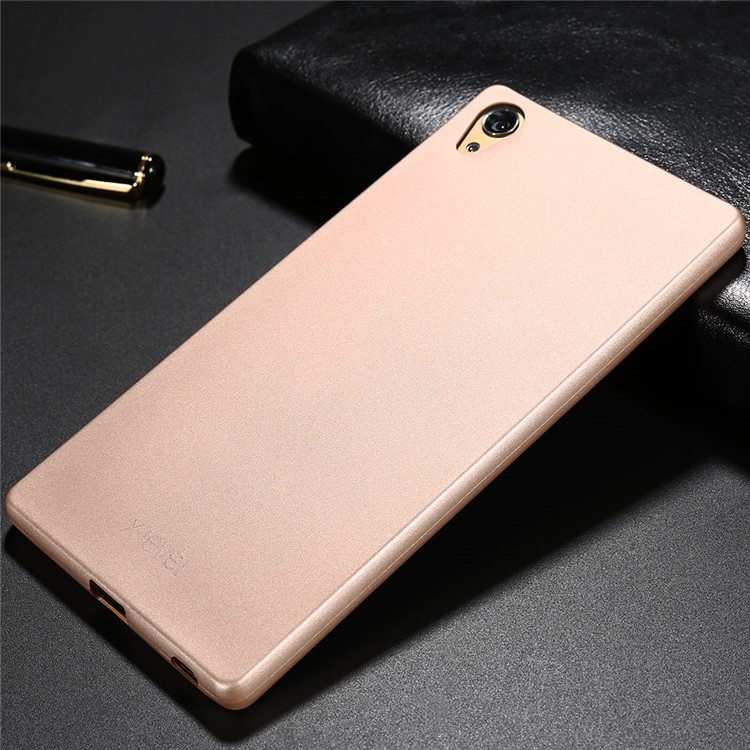 X-LEVEL Guardian Series Matte TPU Cover for Sony Xperia Z5 Premium / Premium Dual - Gold-3