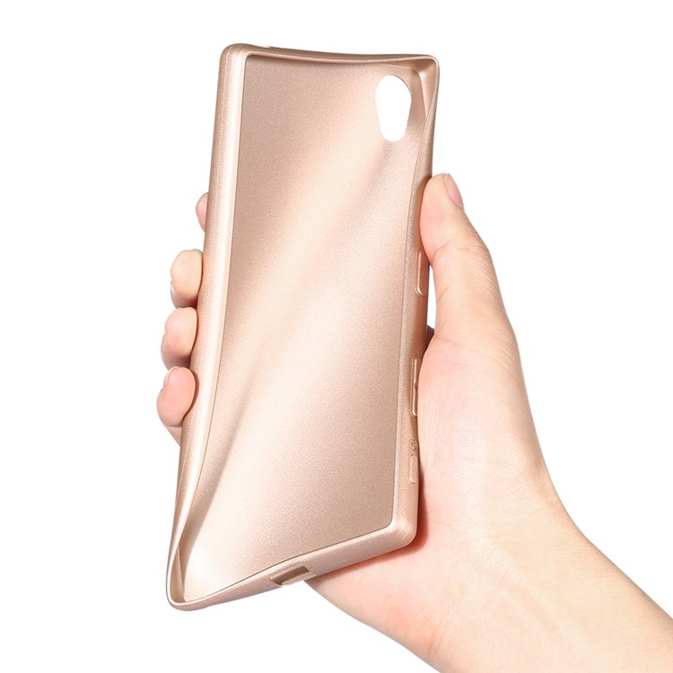 X-LEVEL Guardian Series Matte TPU Cover for Sony Xperia Z5 Premium / Premium Dual - Gold-4