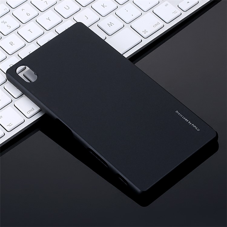 X-LEVEL Metallic Slim Hard Protection Case for Sony Xperia Z5 / Z5 Dual - Black-3