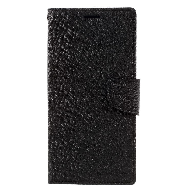 MERCURY GOOSPERY Leather Wallet Case for Sony Xperia XA Ultra - Black-3