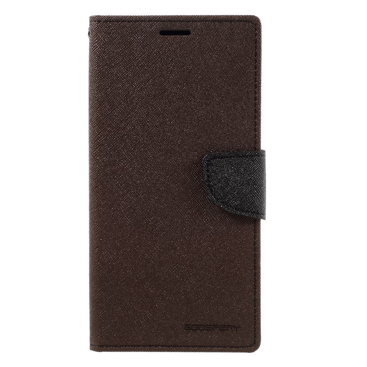 MERCURY GOOSPERY PU Leather Wallet Case for Sony Xperia XA Ultra - Brown-3