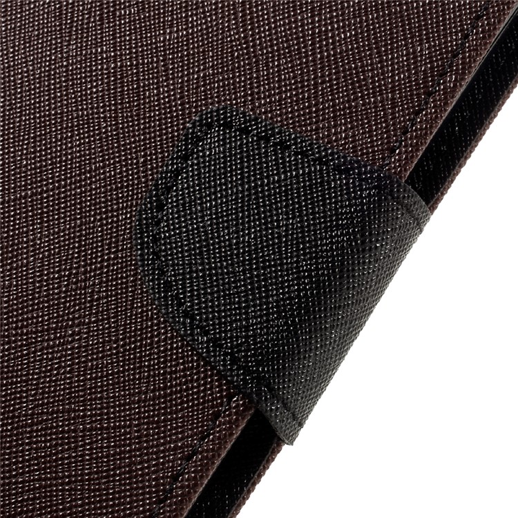 MERCURY GOOSPERY PU Leather Wallet Case for Sony Xperia XA Ultra - Brown-9