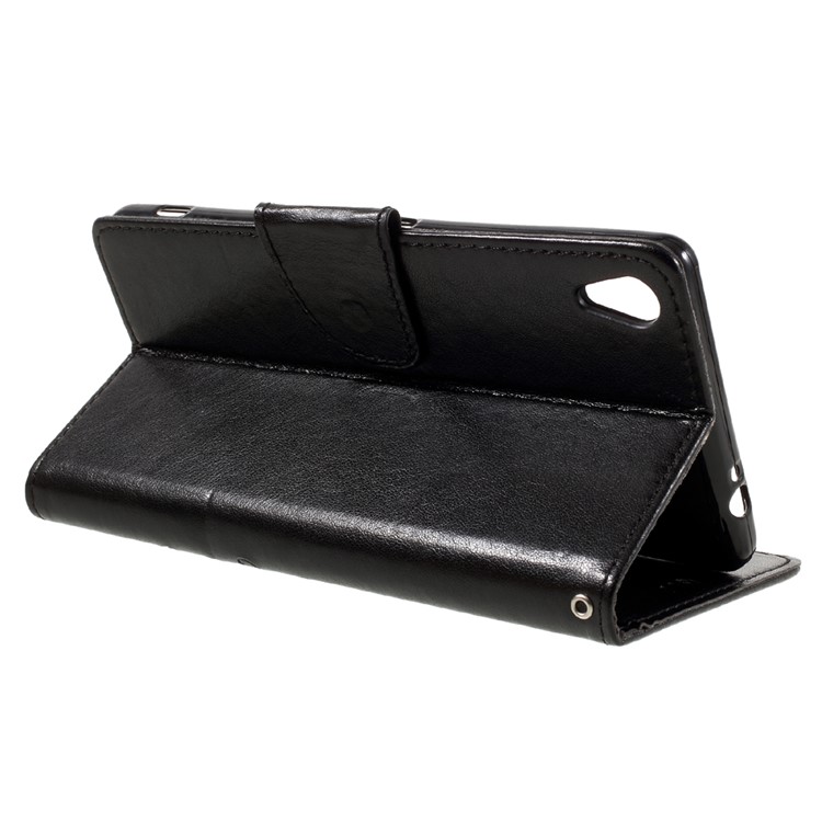 xperia ultra xa for case Ultra Xperia Leather Of Stand Black XA Sony Wallet étui Imprint for xperia ultra xa for case Ultra Xperia Leather Of Stand Black XA Sony Wallet étui Imprint for