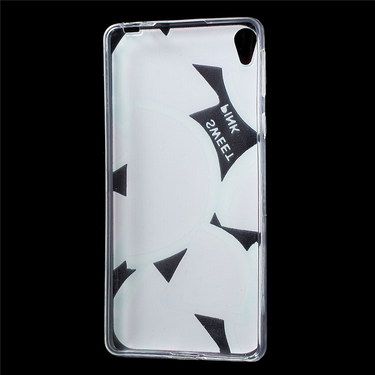 Patterned IMD TPU Back Shell Case for Sony Xperia E5 - Watermelon-3