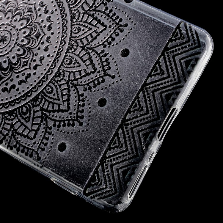 Patterned Flexible TPU Cover for Sony Xperia XA / XA Dual - Mandala Flower-4