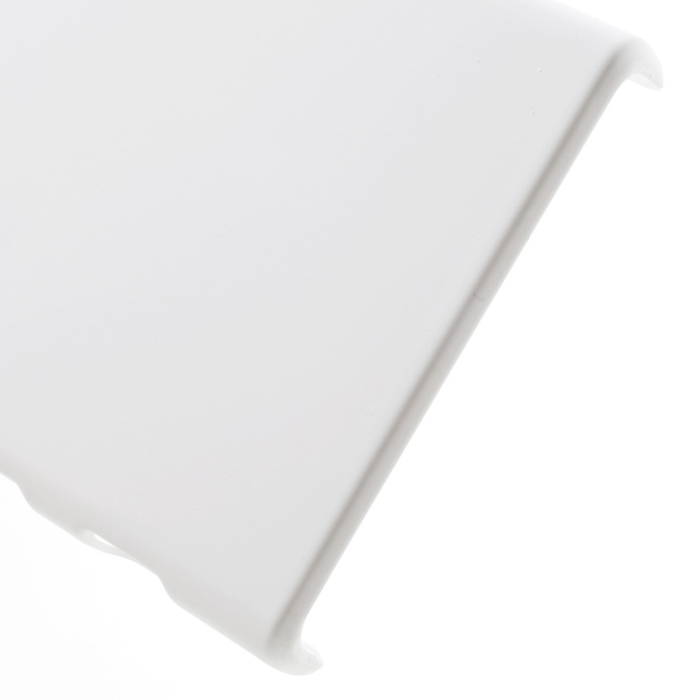 Rubberized Hard Plastic Cover for Sony Xperia X Compact - White-4