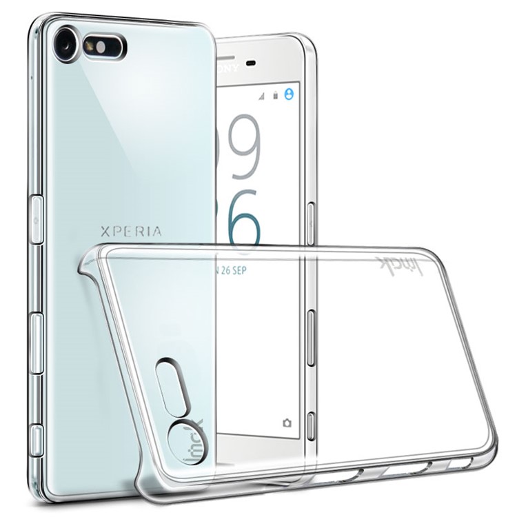 IMAK Scratch-resistant Crystal Clear PC Hard Case II for Sony Xperia X Compact-4
