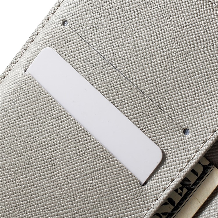 Patterned Leather Wallet Case for Sony Xperia XZs / XZ - Angry Face and Warning Words-6
