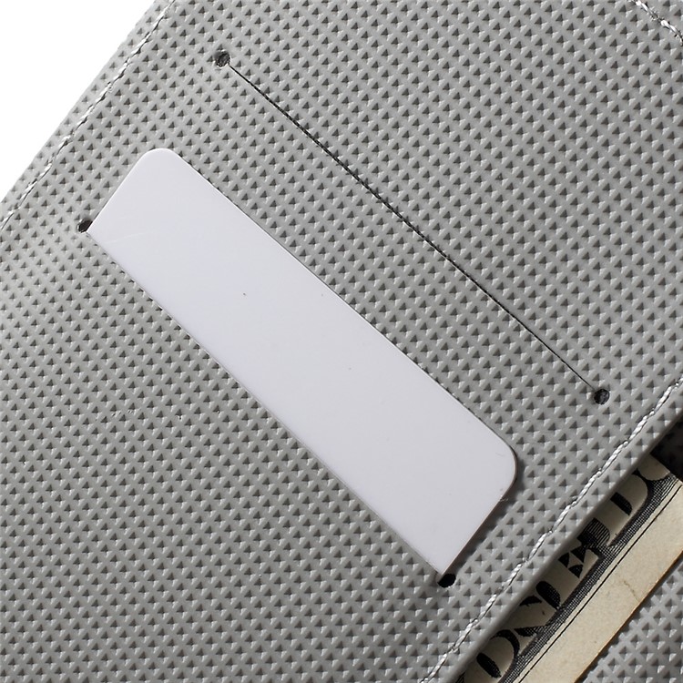 Patterned Leather Wallet Stand Case for Sony Xperia XZ - Zebra Grain-6