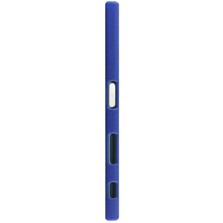 IMAK Matte Hard Plastic Case with Ring Kickstand for Sony Xperia X Compact - Blue-6