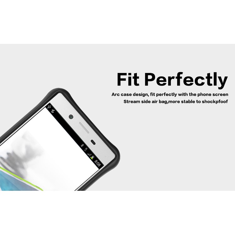 PC híbrido + Tampa de armadura TPU Kickstand para Sony Xperia X Compact - azul-18