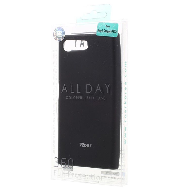 ROAR KOREA All Day Jelly TPU Case for Sony Xperia X Compact - Black-6