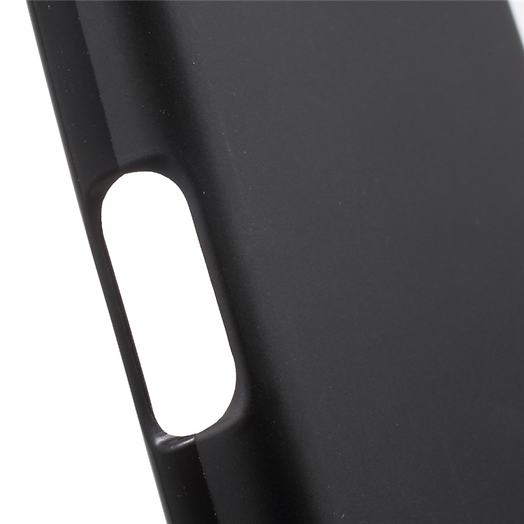 Matte Anti-fingerprint TPU Case Cover for Sony Xperia X Compact - Black-6