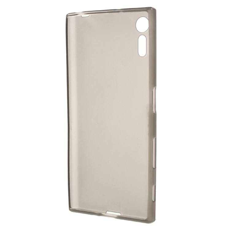 Anti-fingerprint Frosted TPU Case for Sony Xperia XZs / XZ - Grey-2