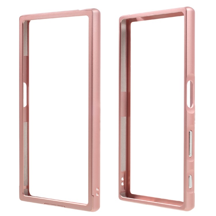 Metal Slide-on Bumper Frame for Sony Xperia XZ - Rose Gold-1