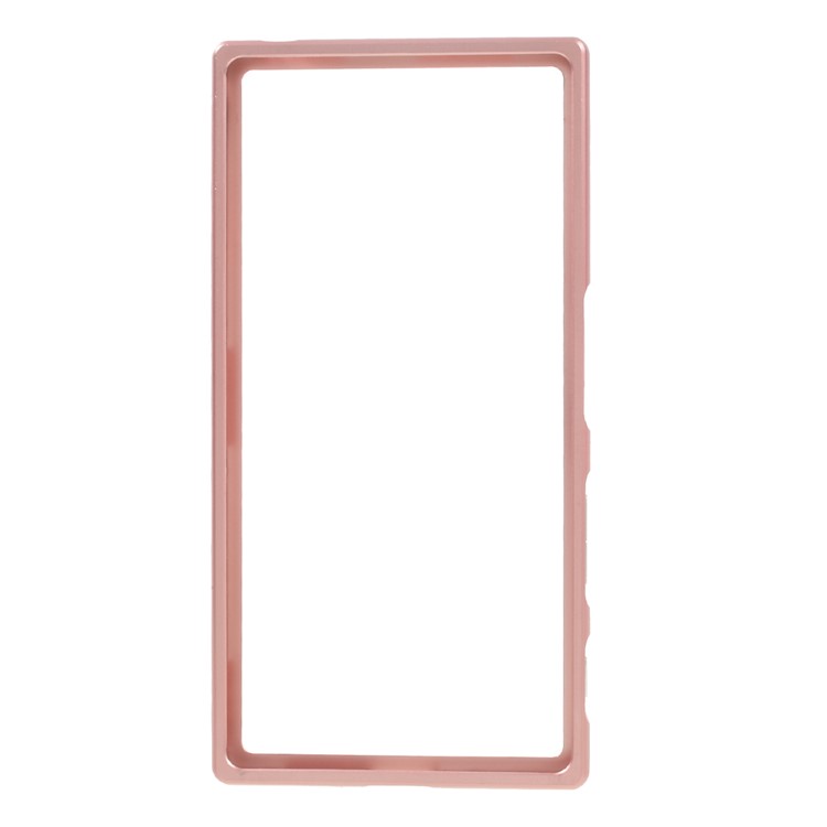Metal Slide-on Bumper Frame for Sony Xperia XZ - Rose Gold-2