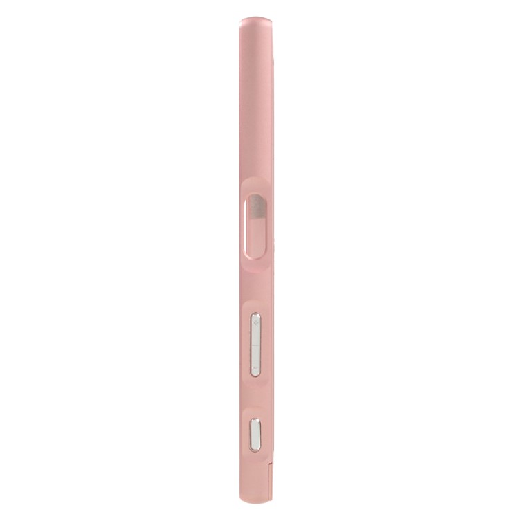 Metal Slide-on Bumper Frame for Sony Xperia XZ - Rose Gold-3