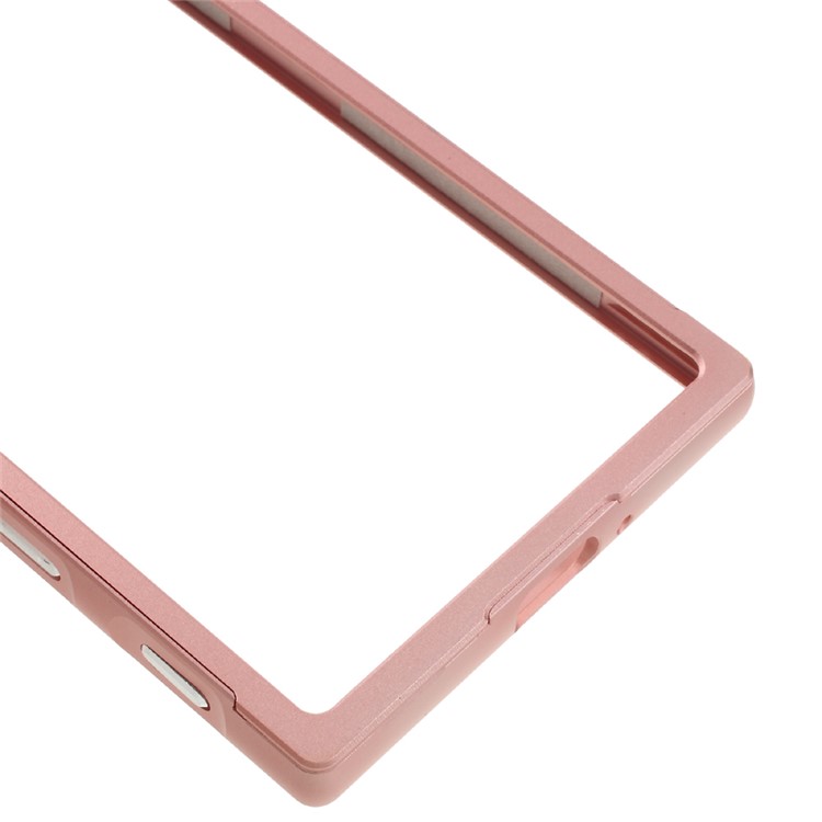 Metal Slide-on Bumper Frame for Sony Xperia XZ - Rose Gold-4