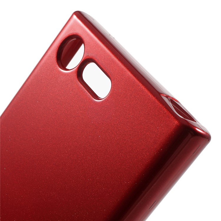 MERCURY GOOSPERY Glitter Powder TPU Back Case for Sony Xperia X Compact - Red-5