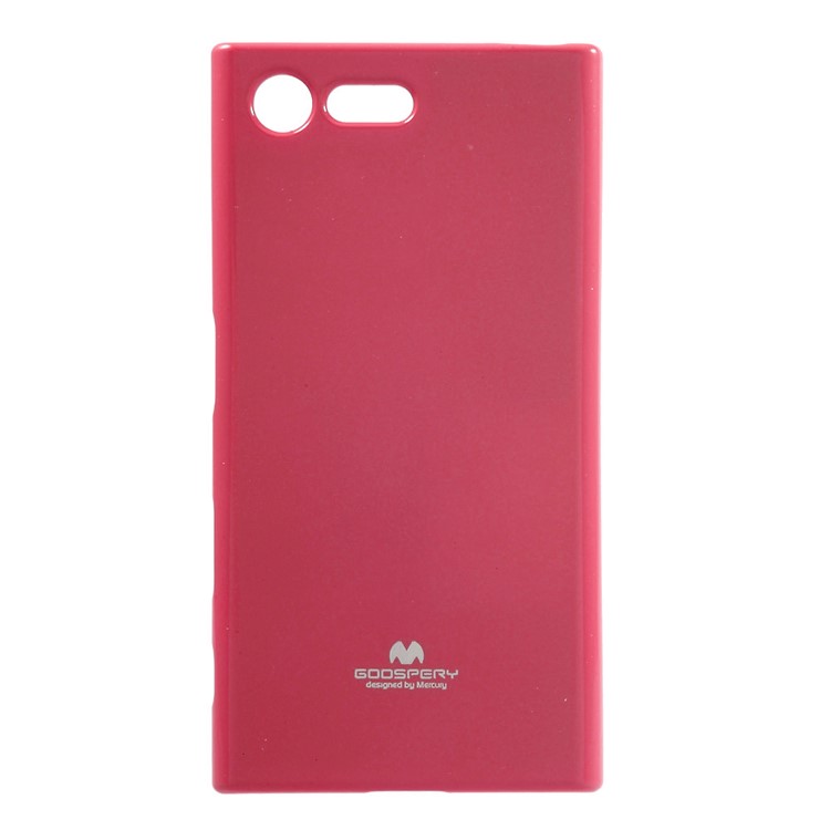 MERCURY GOOSPERY for Sony Xperia X Compact Glitter Powder Gel TPU Case - Rose-1