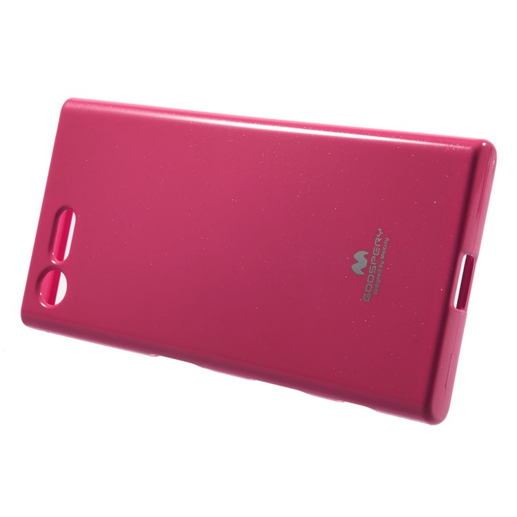 MERCURY GOOSPERY for Sony Xperia X Compact Glitter Powder Gel TPU Case - Rose-2