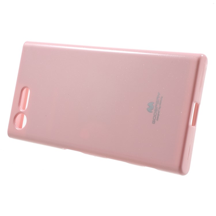 MERCURY GOOSPERY Glitter Powder Soft TPU Shell for Sony Xperia X Compact - Pink-2