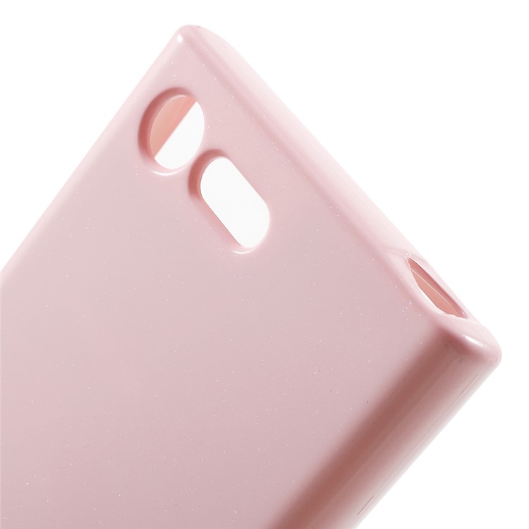 MERCURY GOOSPERY Glitter Powder Soft TPU Shell for Sony Xperia X Compact - Pink-5