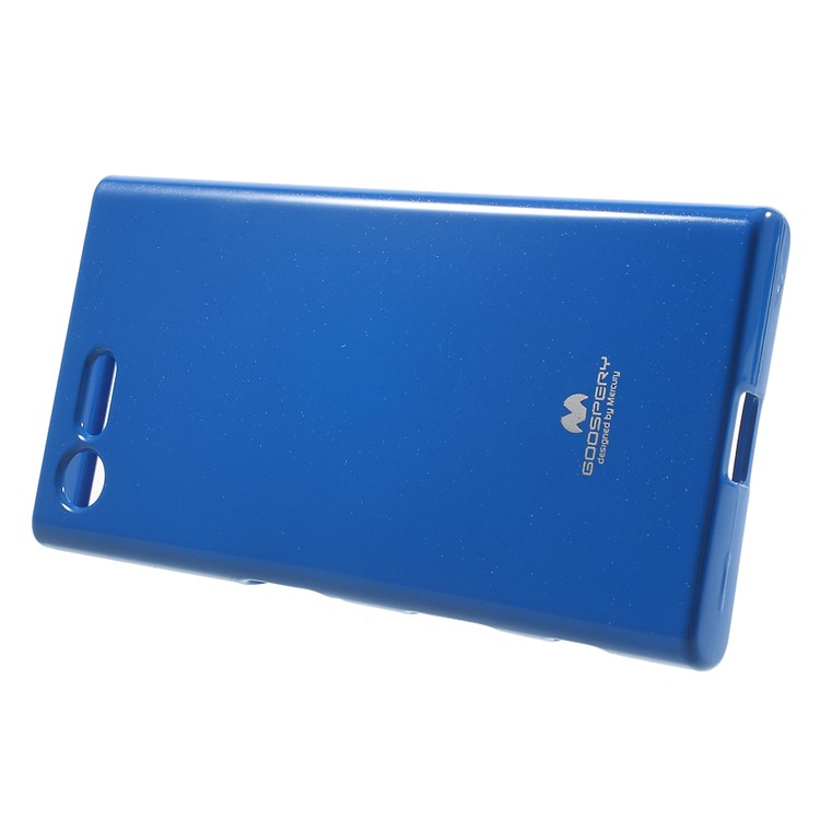 MERCURY GOOSPERY Glitter Powder TPU Phone Case for Sony Xperia X Compact - Blue-2