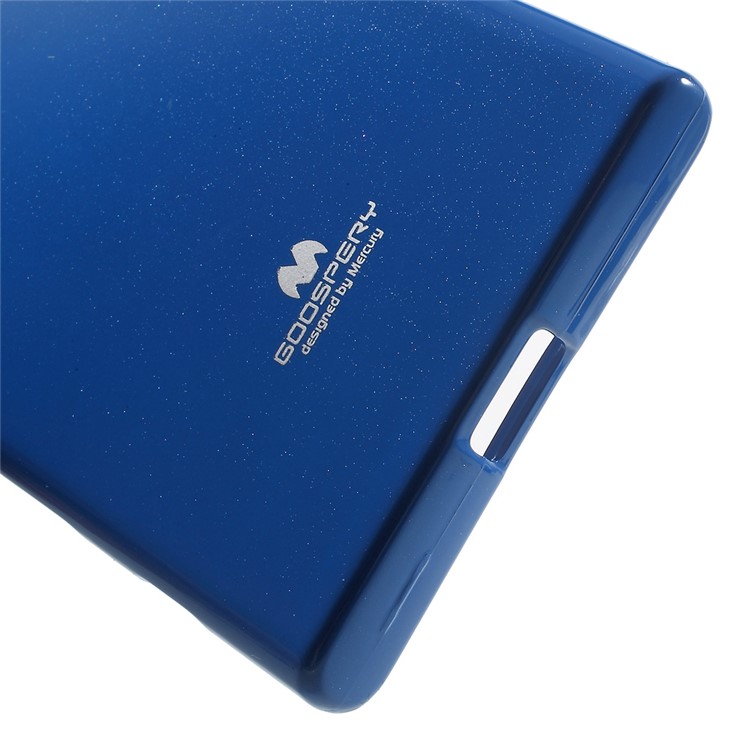 MERCURY GOOSPERY Glitter Powder TPU Phone Case for Sony Xperia X Compact - Blue-4