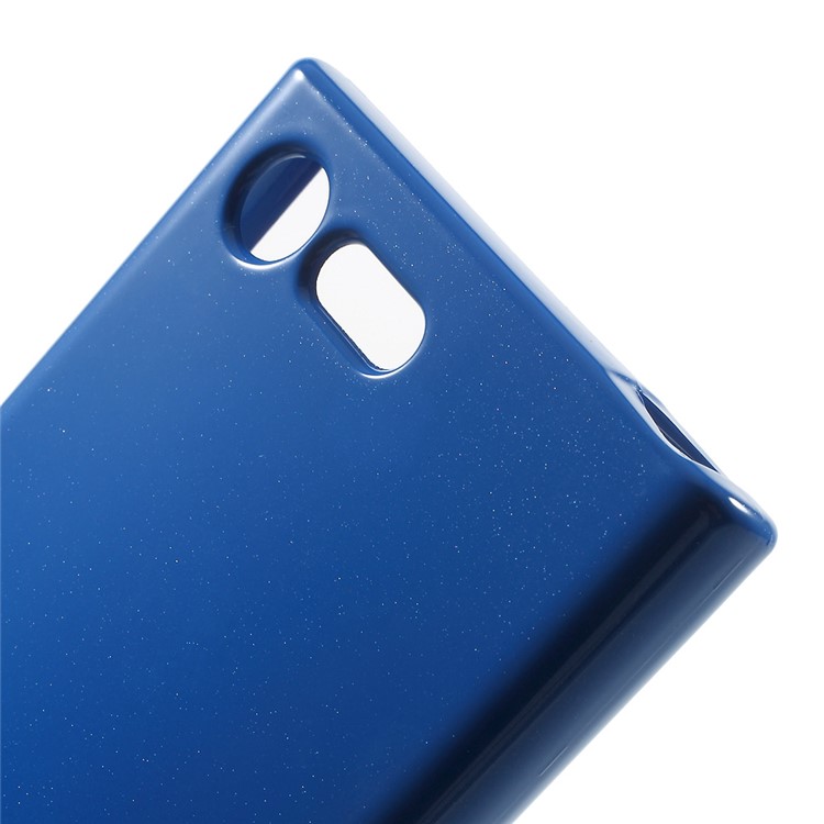 MERCURY GOOSPERY Glitter Powder TPU Phone Case for Sony Xperia X Compact - Blue-5