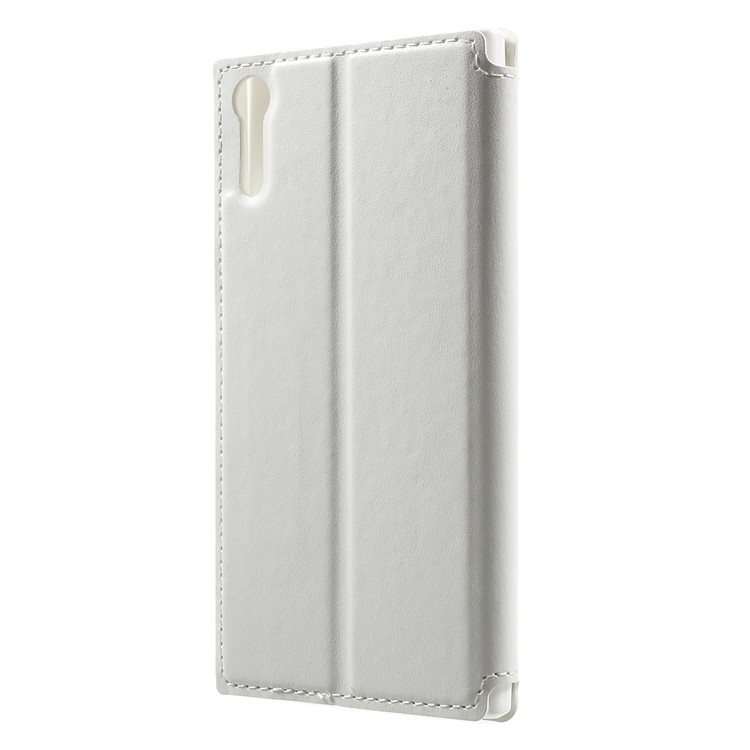 ROAR KOREA Noble View Leather Stand Cover Case for Sony Xperia XZs / XZ - White-2