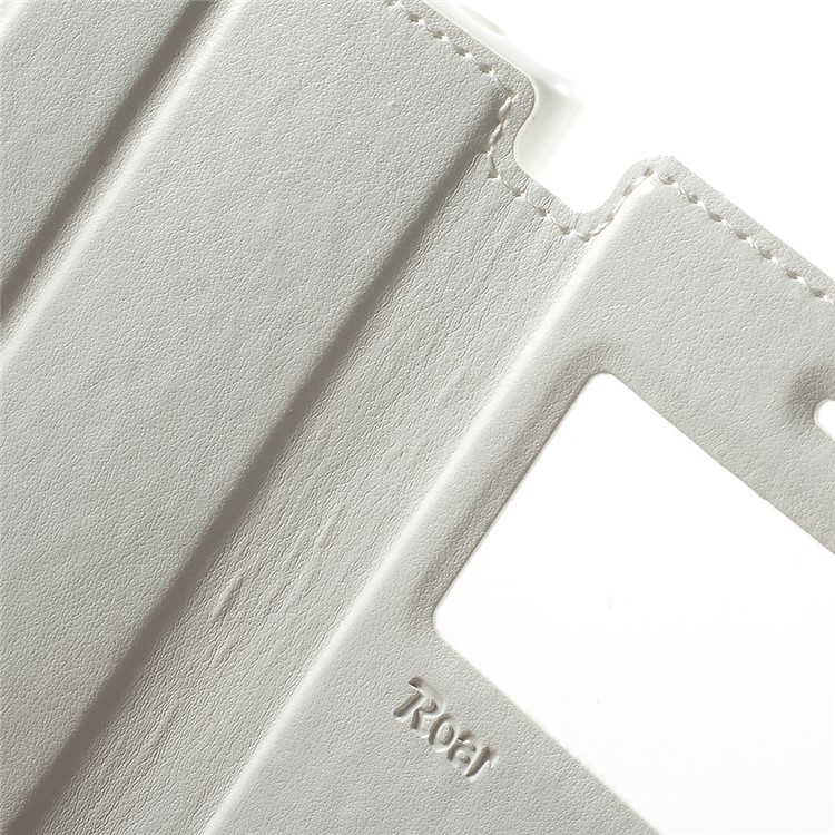 ROAR KOREA Noble View Leather Stand Cover Case for Sony Xperia XZs / XZ - White-6
