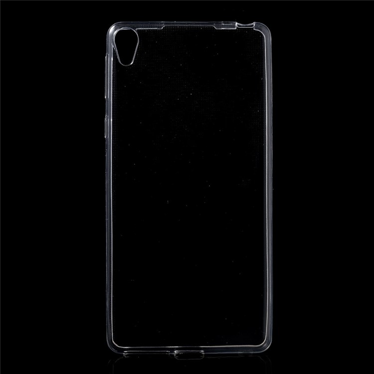 See-through Clear Thin TPU Phone Case Shell for Sony Xperia E5-1