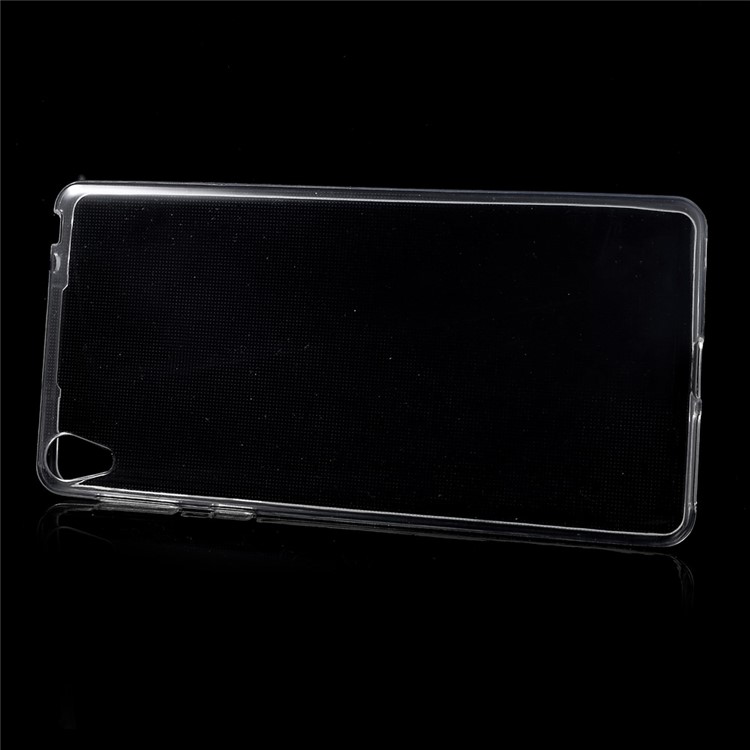 See-through Clear Thin TPU Phone Case Shell for Sony Xperia E5-2