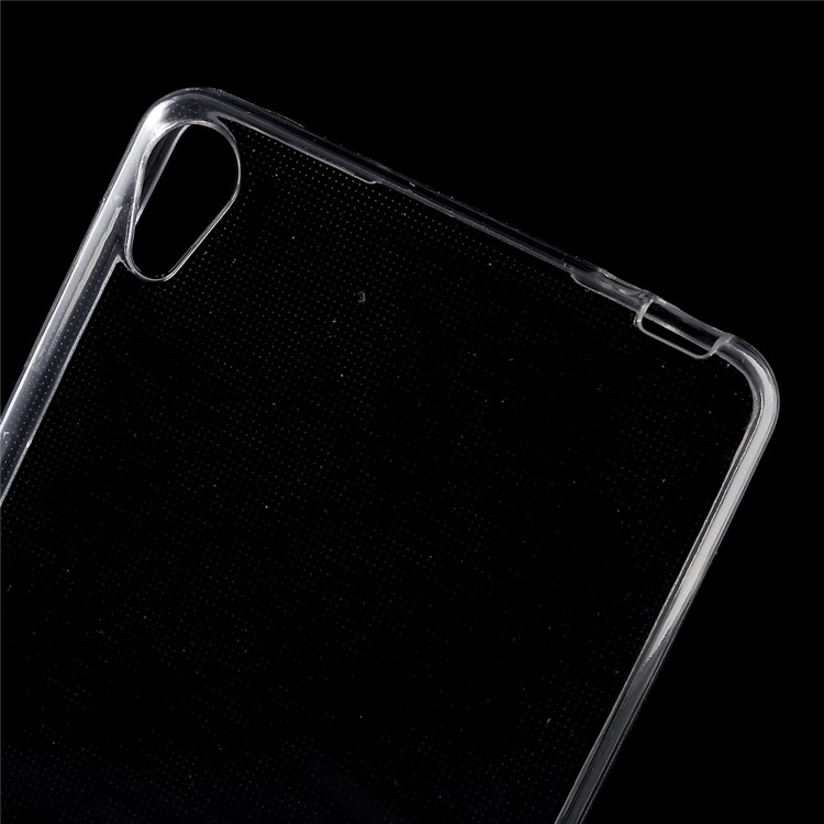 See-through Clear Thin TPU Phone Case Shell for Sony Xperia E5-5