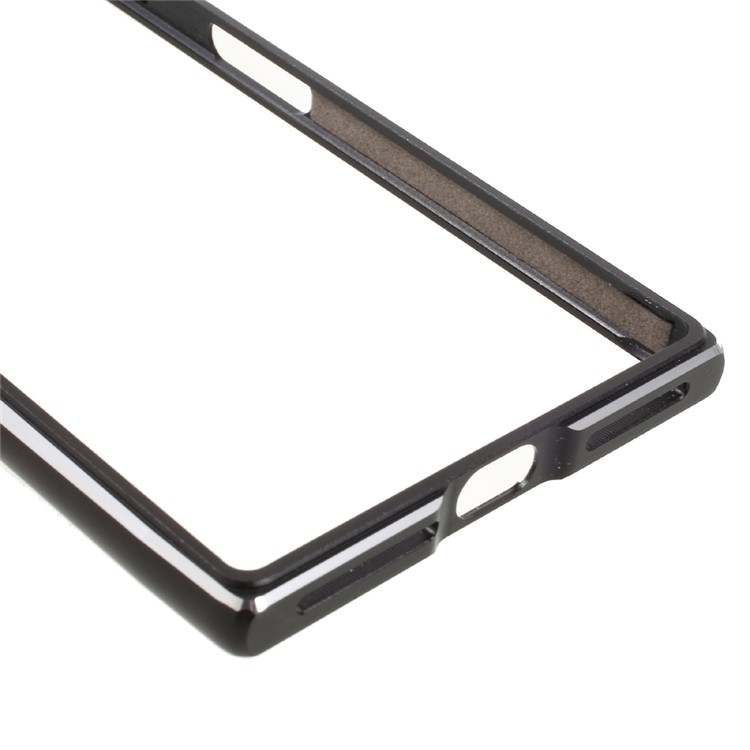 Screw Lock Aluminium Alloy Bumper for Sony Xperia XZ - Black-5