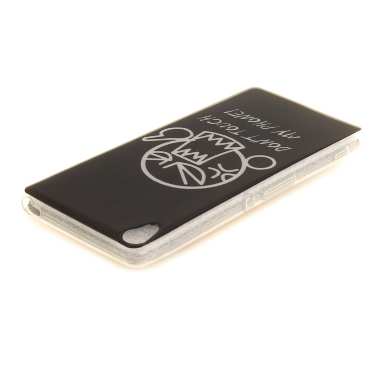 TPU Case IMD Soft Cover for Sony Xperia XA/XA Dual - Do Not Touch My Phone-5