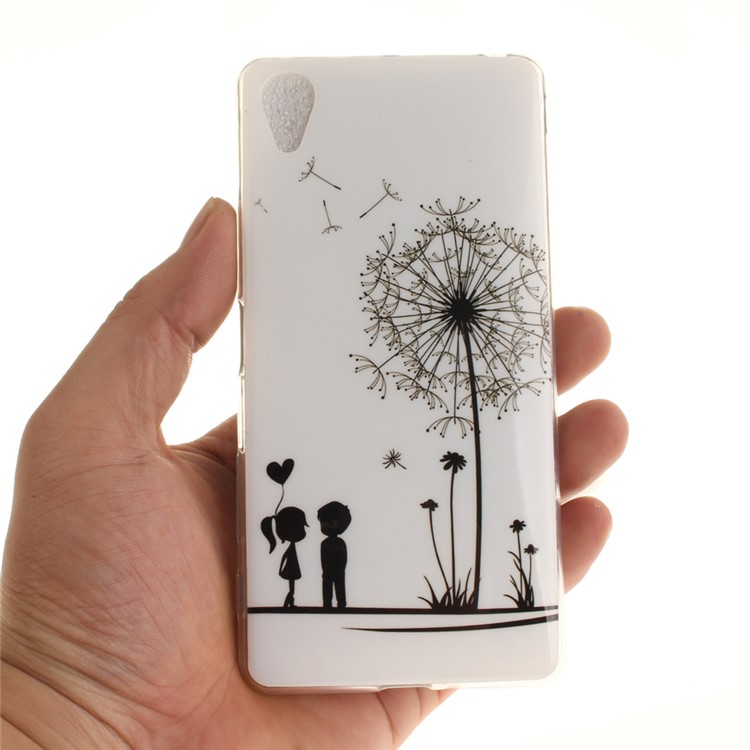 Soft IMD TPU Shell Case for Sony Xperia X Performance - Dandelion and Lovers-6